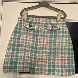 TBBC Putney Plaid Perrin Skirt